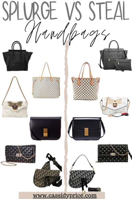 Splurge vs Steal - Handbags - Cassidy Price Barbe