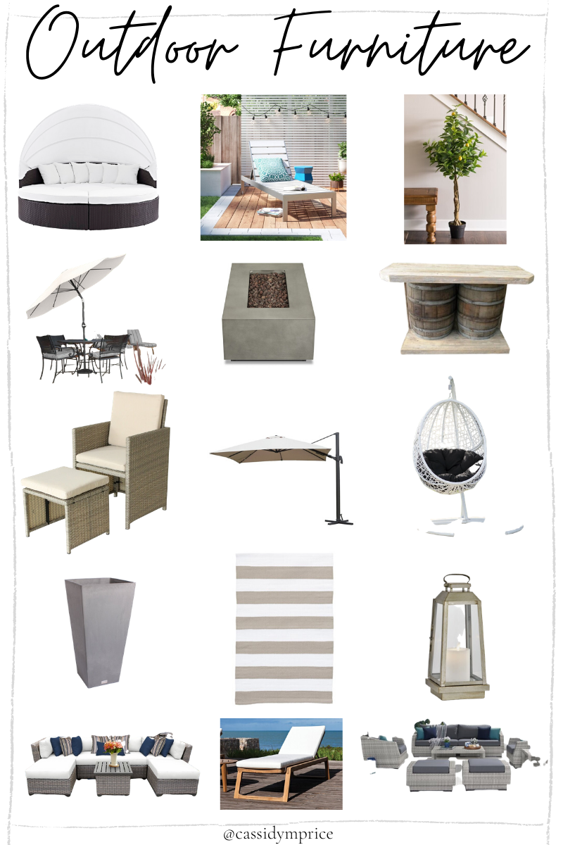 Friday Finds Outdoor Furniture + Memorial Day Sales Cassidy Price